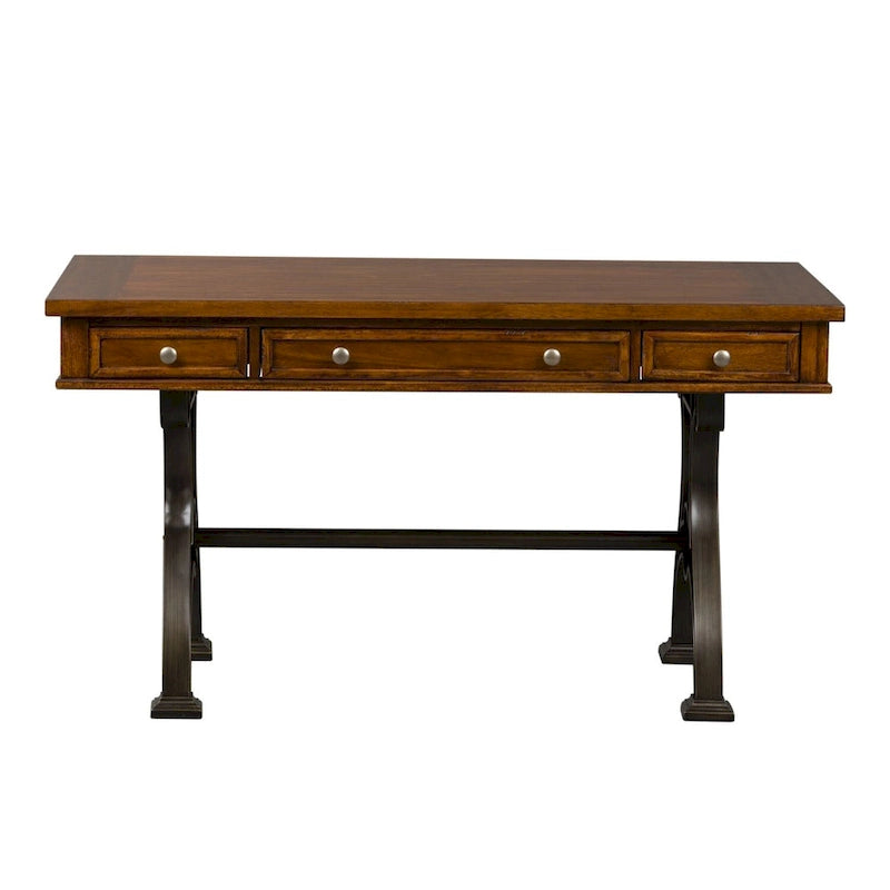 Arlington House Cobblestone Brown Writing Desk