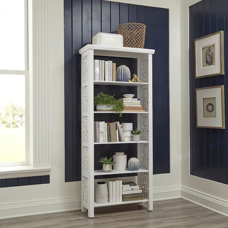 Trellis Lane Weathered Accent Bookcase