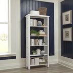 Trellis Lane Weathered Accent Bookcase