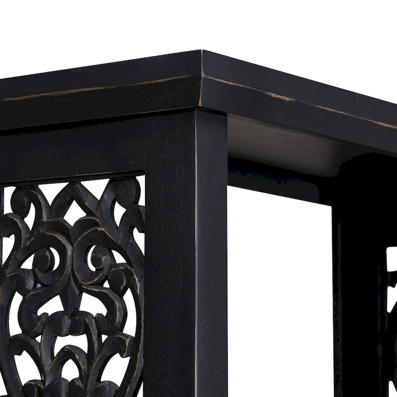 Trellis Lane Weathered Accent Bookcase