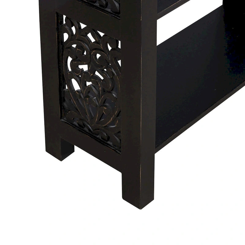 Trellis Lane Weathered Accent Bookcase