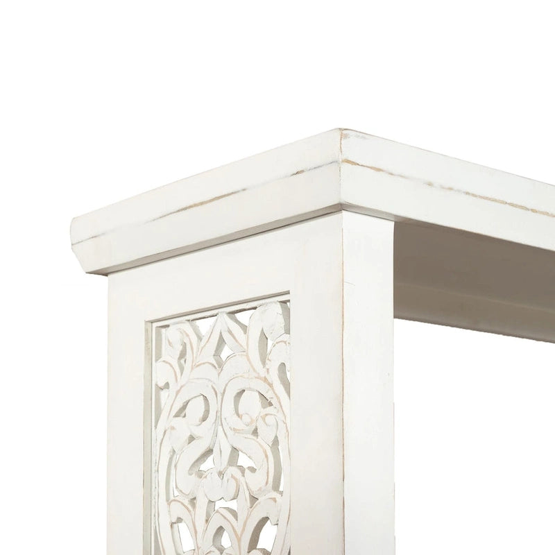 Trellis Lane Weathered Accent Bookcase