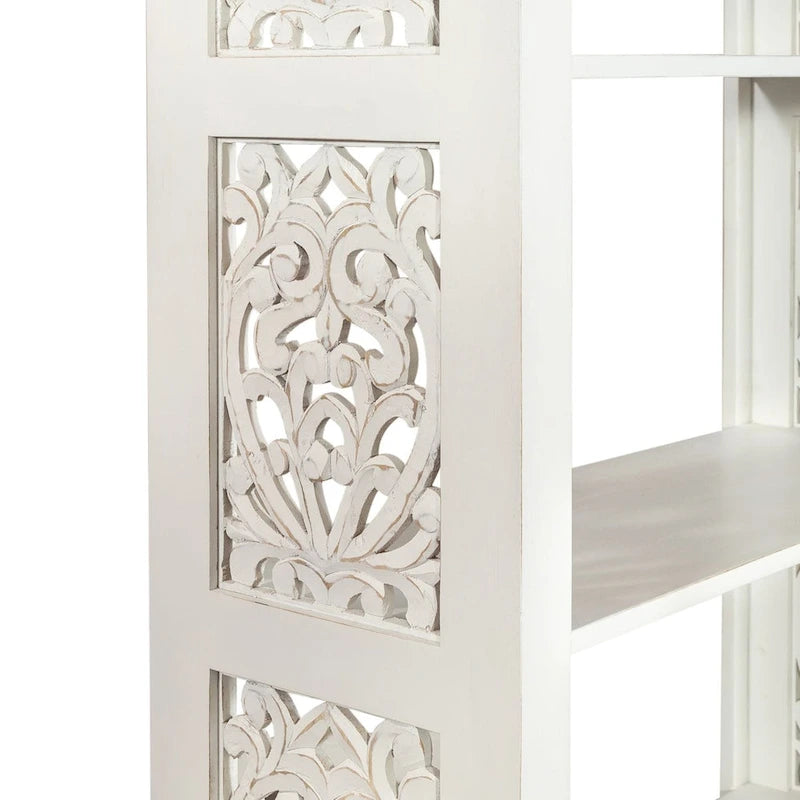 Trellis Lane Weathered Accent Bookcase