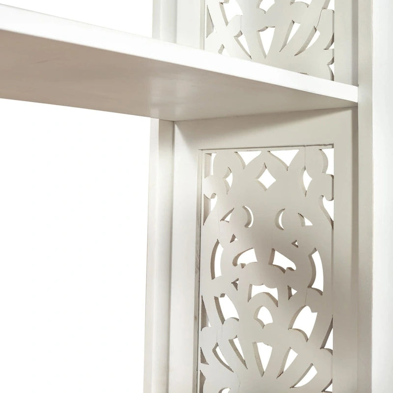 Trellis Lane Weathered Accent Bookcase