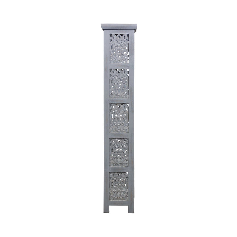 Trellis Lane Weathered Accent Bookcase