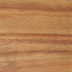 Nathan James Parker Walnut Desk with Open Storage and Small Drawer