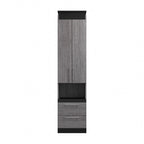 Orion Narrow Storage Cabinet with Drawers and Pull-Out Shelf by Bestar