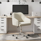 Office Chair - Velvet Upholstered - Chrome Base