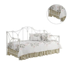 Metal Twin Daybed in White