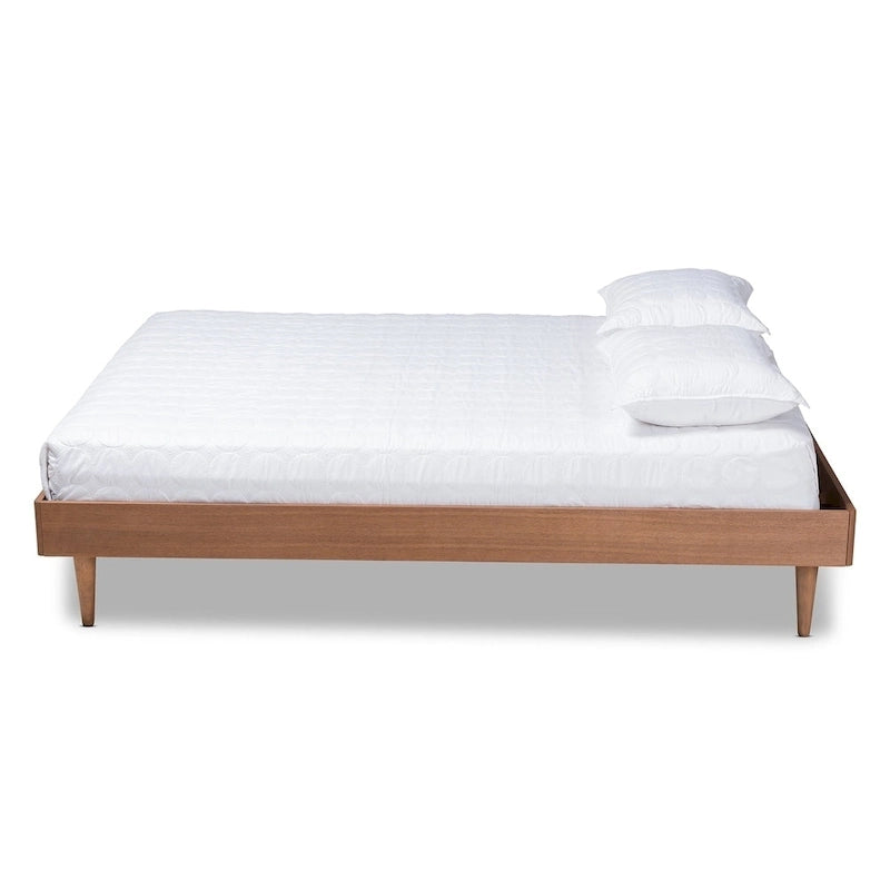 Carson Carrington Banga Mid-century Modern Wood Bed Frame