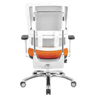 Breathable Mesh Chair with Custom Fabric Seat