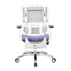 Breathable Mesh Chair with Custom Fabric Seat
