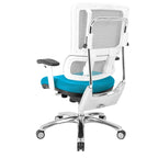 Breathable Mesh Chair with Custom Fabric Seat