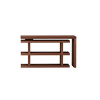 Somette Motion Home Office Desk with Shelves