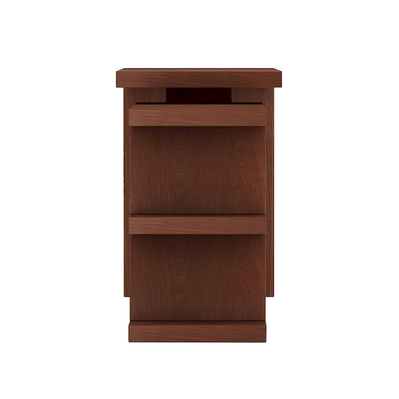 Somette Motion Home Office Desk with Shelves