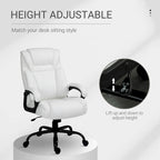 Vinsetto Big and Tall Executive Office Chair 400lbs Computer Desk Chair with High Back PU Leather Ergonomic Upholstery