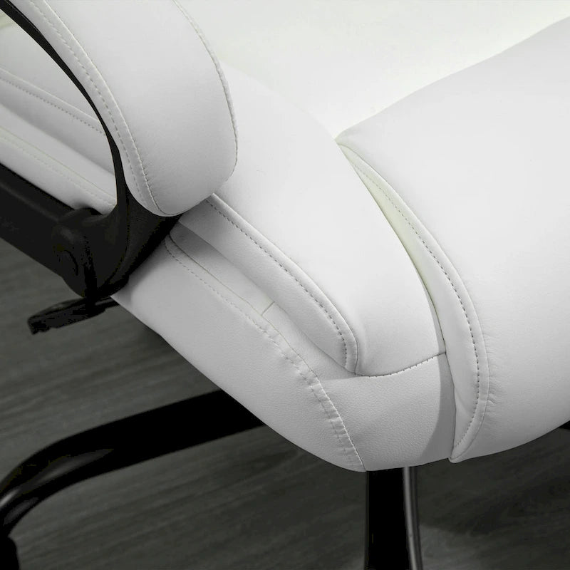 Vinsetto Big and Tall Executive Office Chair 400lbs Computer Desk Chair with High Back PU Leather Ergonomic Upholstery
