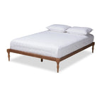 Platform Bed Frame - Walnut Brown - Full/Queen/King