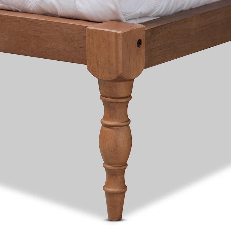 Platform Bed Frame - Walnut Brown - Full/Queen/King