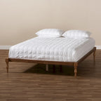 Platform Bed Frame - Walnut Brown - Full/Queen/King
