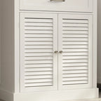 Timechee 30Bathroom Cabinet Storage Cabinet Doors Wooden Floor Cabinet