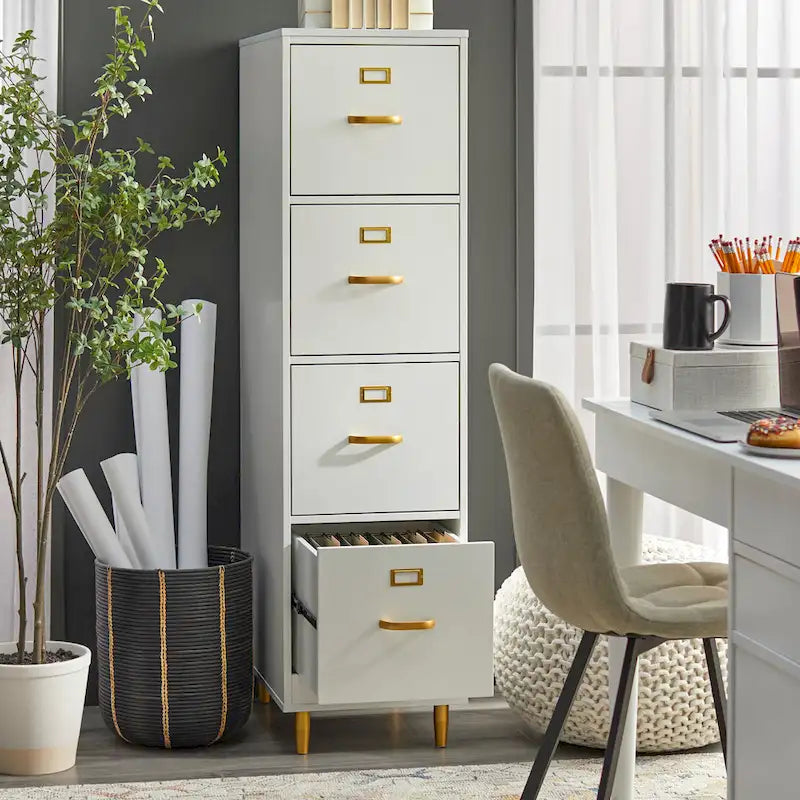 Carson Carrington Erfjord 4-Drawer Filing Cabinet