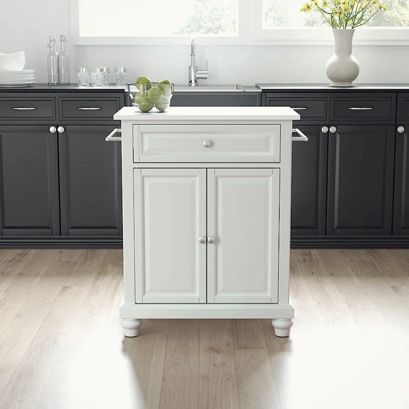 Cambridge Granite Top Portable Kitchen Island/Cart - 31W x 18D x 35H