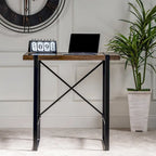 Josie 36W Mango Wood & Metal Standing Desk