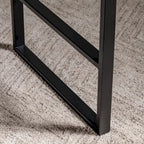 Josie 36W Mango Wood & Metal Standing Desk