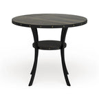 Roundhill Furniture Biony Dining Collection Espresso Wood Counter Height Nailhead Dining Table - Brown