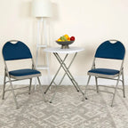 2 Pack Extra Large Ultra-Premium Triple Braced Folding Chair