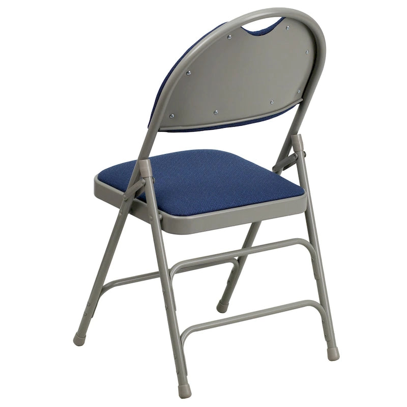 2 Pack Extra Large Ultra-Premium Triple Braced Folding Chair