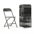 Plastic Folding Chair - 10 Pack 650LB Weight Capacity - Event Chair