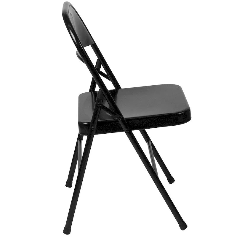 4 Pack Double Braced Metal Folding Chair