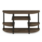 Furinno JAYA 15116 Simple Design Corner TV Stand