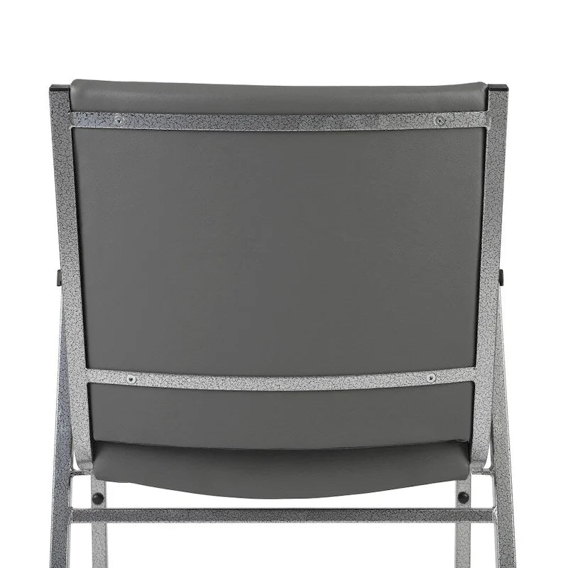 Heavy Duty Stack Chair with Arms - 21D x 21W x 31H