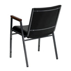 Heavy Duty Stack Chair with Arms - 21D x 21W x 31H