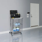 Allerton Stainless Steel Kitchen Work Table Cart