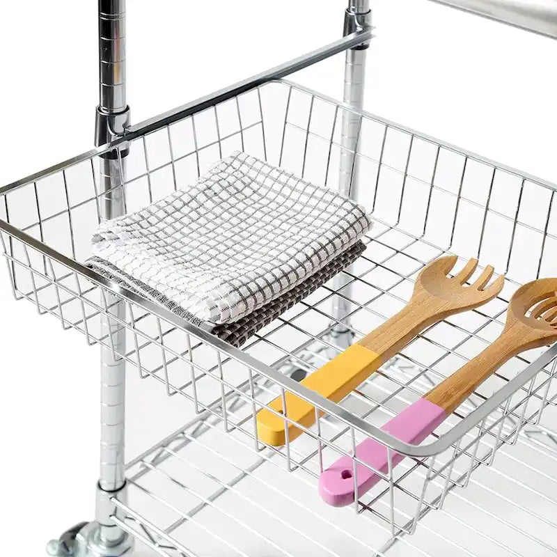 Allerton Stainless Steel Kitchen Work Table Cart