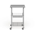 Allerton Stainless Steel Kitchen Work Table Cart