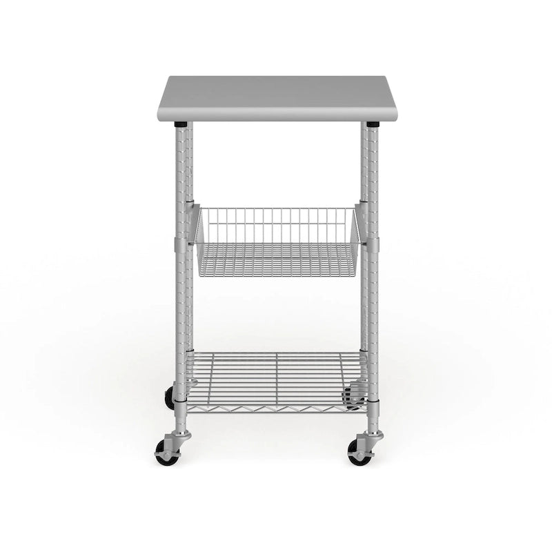 Allerton Stainless Steel Kitchen Work Table Cart