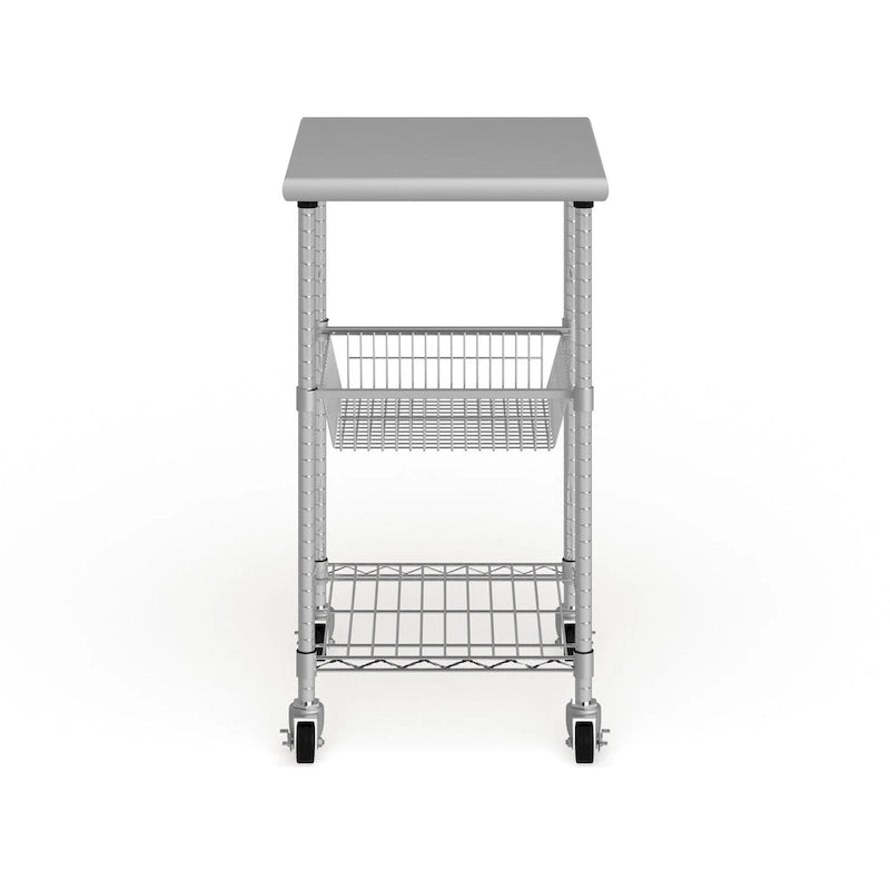 Allerton Stainless Steel Kitchen Work Table Cart