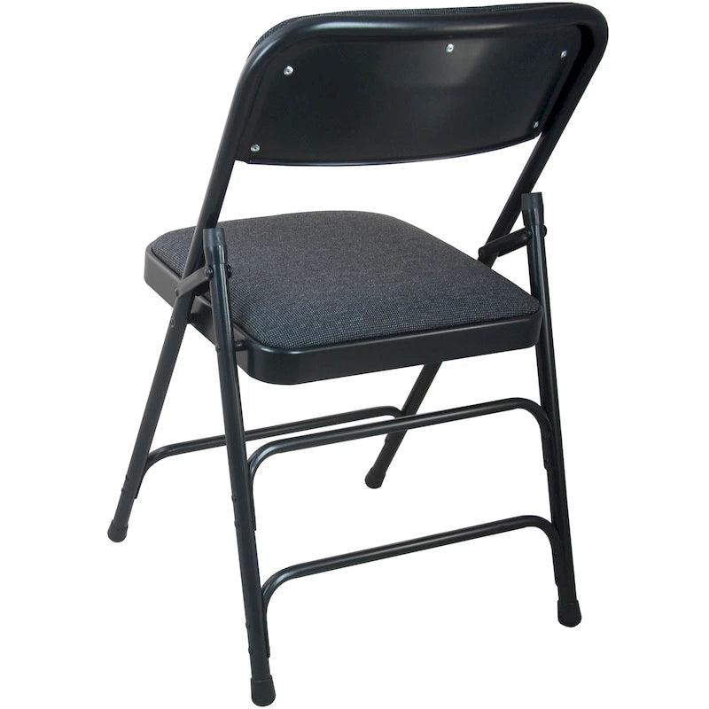2-pack  Padded Metal Folding Chair - Fabric Seat