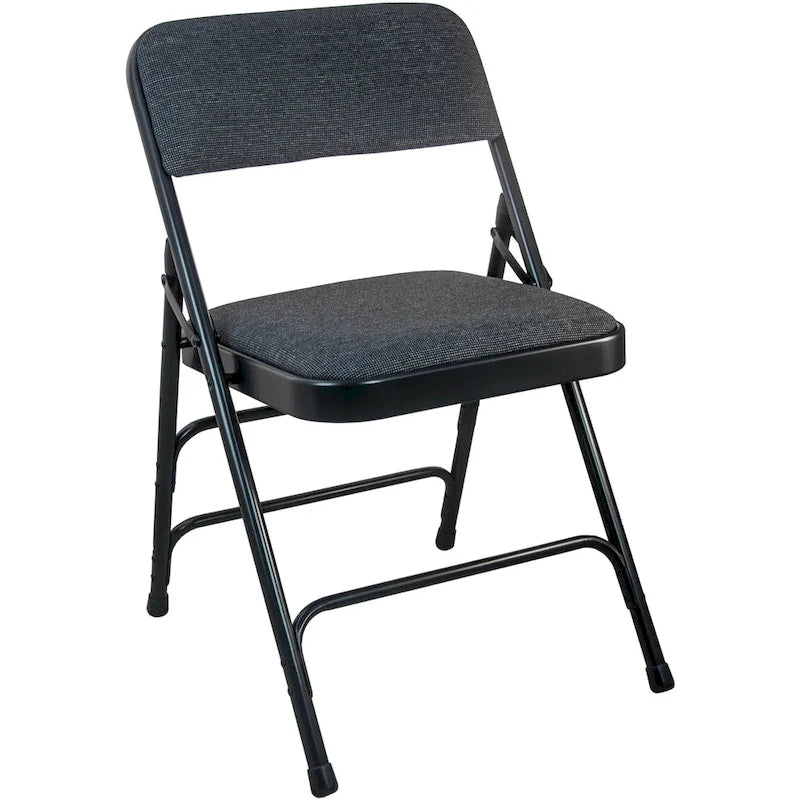 2-pack  Padded Metal Folding Chair - Fabric Seat