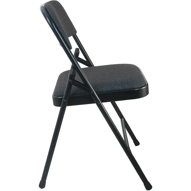 2-pack  Padded Metal Folding Chair - Fabric Seat
