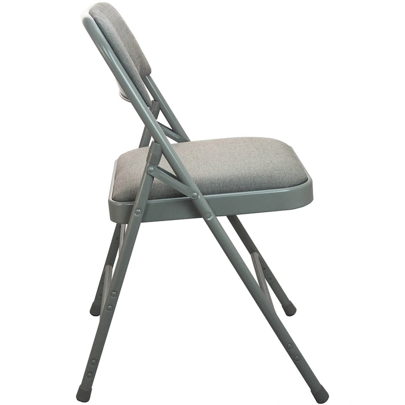 2-pack  Padded Metal Folding Chair - Fabric Seat