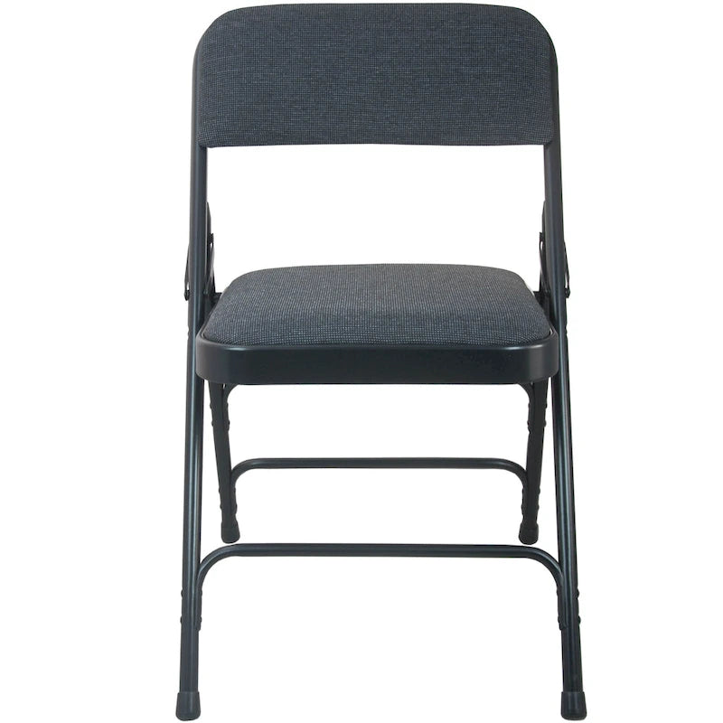 2-pack  Padded Metal Folding Chair - Fabric Seat