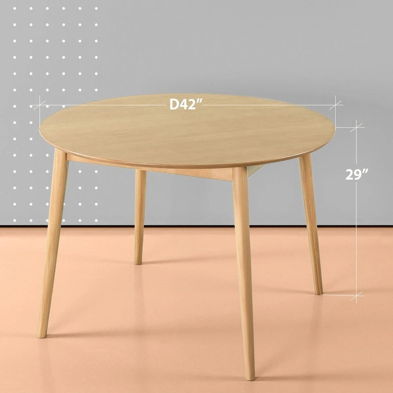 Priage by ZINUS 42 Mid-Century Wood Dining Table - Brown