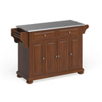Alexandria Stainless Steel Top Full Size Kitchen Island/Cart - 18d x 51.5w x 34h