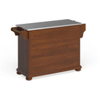 Alexandria Stainless Steel Top Full Size Kitchen Island/Cart - 18d x 51.5w x 34h